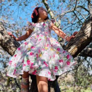 NWT Janie And Jack May Summer Floral Dress